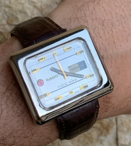 RELOJ AUTOMÁTICO RADO NCC 202 VINTAGE AÑOS 60 42 MM ESTILO TV JUMBO EN CAJA ULTRA RARO - Imagen 1 de 24