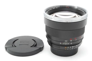 [AB Exc+] Carl Zeiss Planar 85mm f/1.4 T* ZF.2 Lens Nikon w/Caps From JAPAN 9581 - Picture 1 of 12