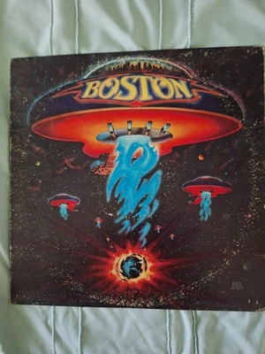 Boston - (Self-titled) 1976 Vinyl LP Epic Records PE-34188  Vg - Image 1 of 4