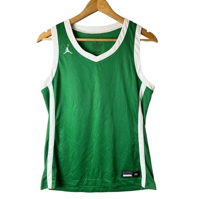 Camiseta regata feminina Nike Jordan jumpman média verde basquete streetwear  - Imagem 1 de 4