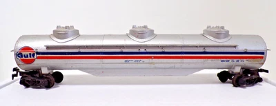 Tyco HO Gauge 3 DOMED 62' GULF TANK CAR - #QSKA829 - 8b5 - Image 1 of 4