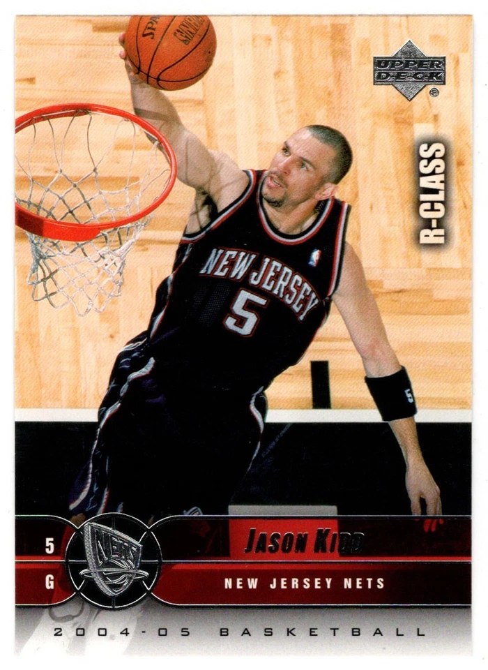 Jason Kidd - New Jersey Nets (NBA Basketball) 2004-05 Upper Deck R-Class # 54 MT - Image 1 of 1