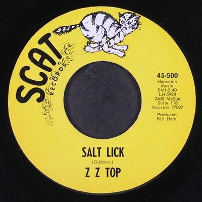 ZZ TOP: salt lick / miller's farm SCAT 7" Single 45 RPM - Image 1 of 2