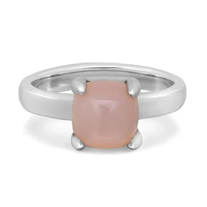 Tiffany & Co. Paloma Picasso Sugar Stack Rosenquarz Sterlingsilber Ring - Bild 1 von 6