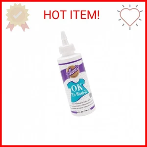 Aleene's OK to Wash-It Fabric Glue-4oz - Picture 1 of 1