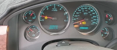 Chevrolet Avalanche 1500 2007 equipo original medidor de velocímetro grupo 180 k millas Foto 1 de 4