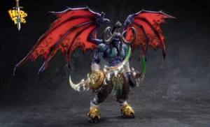 Nuovo Modellino 9" Hero Toys scala 1/12 WOW Demon Hunter Illidan Stormrage - Foto 1 di 3
