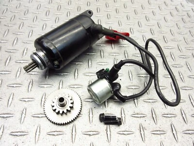 2009 08-12 Kawasaki EX250R Ninja 250R OEM Starter Motor Starting Relay Idler Lot - Image 1 of 4