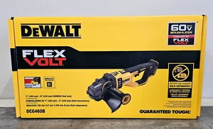 NUEVA amoladora DeWalt 60V MAX FLEXVOLT 7" - 9" con freno de retroceso DCG460B - Imagen 1 de 6
