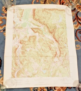 South Canaan Connecticut 1956 USGS Topo Map 27 x 22 inches Vintage - Picture 1 of 7