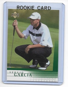 Tarjeta de novato Sergio Garcia 2001 Upper Deck #3 cantidad Masters Champion - Imagen 1 de 1