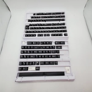 DROP GMK White-On-Black Custom Mechanical Keyboard Keycap Set - 146-keys - Picture 1 of 1
