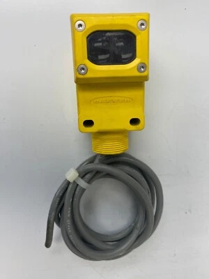 BANNER 36840 Q45BW22LP RUGGED RECTANGLE POLARIZED RETROREFLECTIVE SENSOR - Image 1 of 4