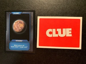 STAR WARS Clue TATOOINE PLANET CARD GAME REPLACEMENT PIECE 2015 - Picture 1 of 2