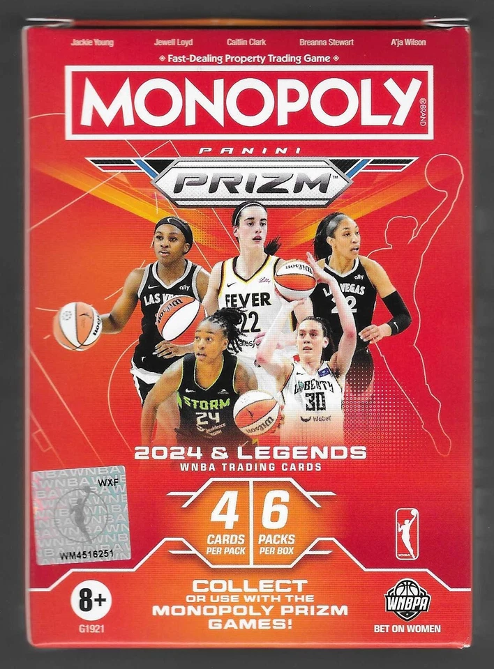 2024 Panini Prizm Monopoly WNBA, Singles - Image 1 of 1