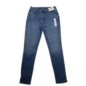 Arizona Jean Co Jegging Womens Juniors High Rise Straight Leg Blue Size 11 - Picture 1 of 12