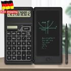 Desktop Calculator with 6 Inch LCD Writing Tablet Useful School Office Supplies