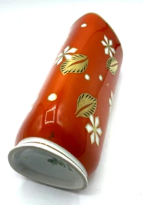 Vintage Geiersthal Porzellan Vase interessante Form handbemalt H 23 cm gepflegt - Bild 1 von 8