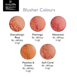 Bodylife Beauty Blusher Makeup Natural Mineral Blushers 2.5g - Picture 1 of 6
