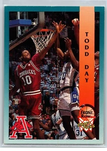 Primera fila Todd Day 1992 Universidad de Arkansas selecciones del draft #17 - Imagen 1 de 2