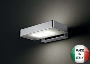 Lámpara de Pared LED PLANA 2 x 6W Cromo 3000K° - Picture 1 of 1
