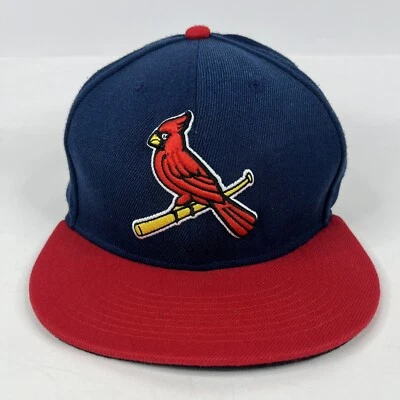St Louis Cardinals Hat Cap Fitted Mens 7 5/8 MLB Baseball New Era USA - Image 1 of 4