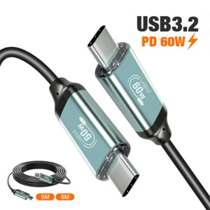 Type C fiber optic Cable USB C to USB C Fast Charging for MacBook Air iPad Pro - Picture 1 of 14
