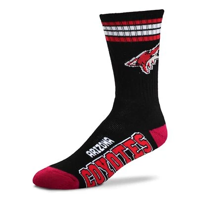 NHL Arizona Coyotes Socken 4-Stripe Deuce Socks For Bare Feet Strümpfe