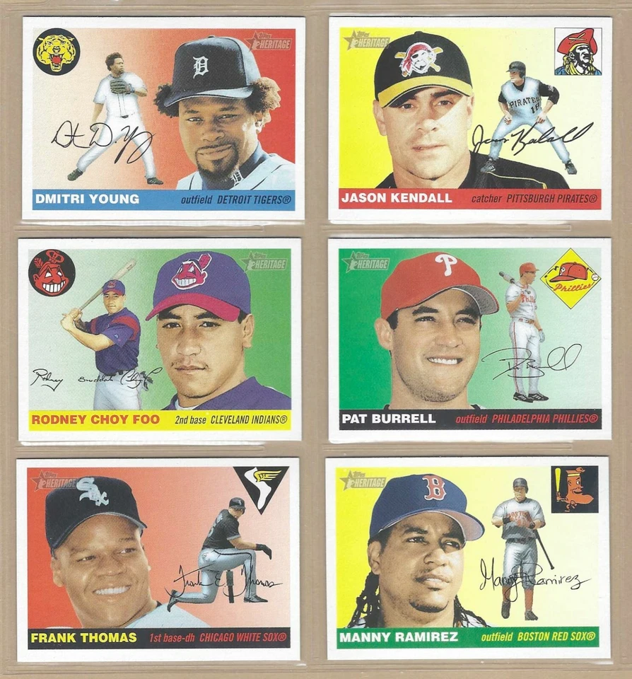 2004 TOPPS HERITAGE SP VAR OLD LOGO - PICK ANY SHORT PRINT(S) U WANT - FREE SHIP - Image 1 of 1