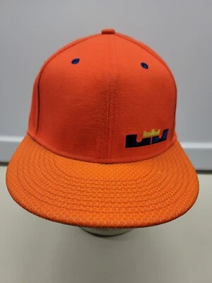 Nike/WIZ KHALIFA Snap back Orange /Multi-color under bib Hat - Image 1 of 4