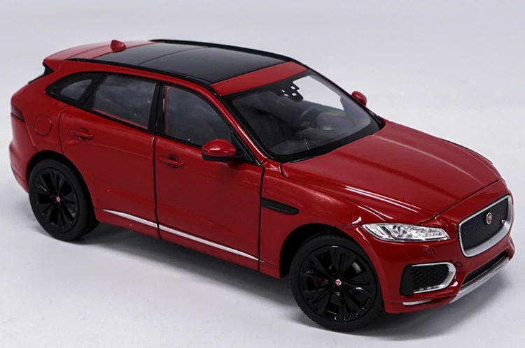 Welly 1:24 Jaguar F-Pace Diecast Model Sports Racing Car Toy Red NEW IN BOX - Image 1 of 4