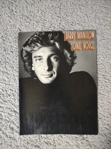 Vintage Barry Manilow Sheet Music - One Voice Song Book Paperback 1979 - Picture 1 of 11
