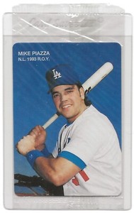 1994 Mother's Cookies MIKE PIAZZA #2 - HOF - Mike Piazza N.L. 1993 R.O.Y.