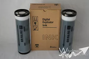 2 tintas negras compatibles con arroz S-539 S-569 para risógrafo GR RA RC - Imagen 1 de 3