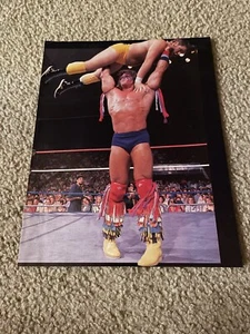 Vintage THE ULTIMATE WARRIOR WWF Wrestling Pinup Photo Magazine Clipping 1980s - Picture 1 of 1