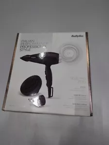 BaByliss Hair Dryer 6710DE Style Pro 2100 Black Not Working For Parts - Picture 1 of 20