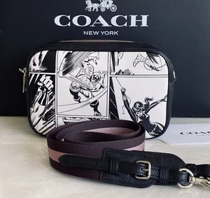 NEW COACH LIMITED EDITION MARVEL COMIC BOOK JES CROSSBODY - Picture 1 of 16