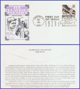 USA3 #3184a U/A ARTMASTER FDC   1920 Babe Ruth - Bild 1 von 1