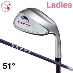 ONOFF FROG'S LEAP-II Ladies Womens Wedge 51° Original Graphite Shaft Japan New - Picture 1 of 21