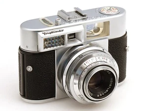 Voigtländer Sucherkamera Vitomatic II mit Color-Skopar 2.8/50 - defekt ! - Picture 1 of 4