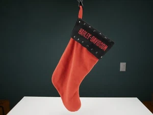 HARLEY-DAVIDSON Weihnachtsstrumpf ROT Schwarz 18 Zoll - Bild 1 von 11