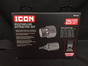 Icon Multispline Screw Extractor Set -25 piece set (Part #58699)  XMS-25 - Bild 1 von 13