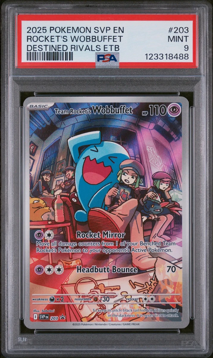Rocket's Wobbuffet Pokémon TCG Cards for sale | eBay