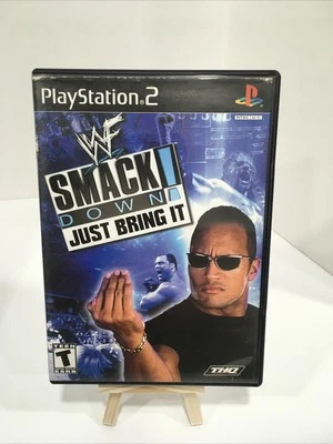 WWE SmackDown Just Bring It PlayStation 2 PS2 CIB Complete w/ Manual Tested - Image 1 of 4