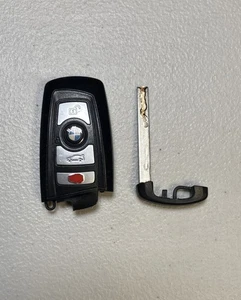 OEM BMW 5 SERIES SMART KEY REMOTE FOB 4 BUTTON - Picture 1 of 5