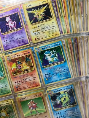 Base Set 100% Complete 102/102 MASTER SET 1996 WOTC Japanese Pokemon Cards - Image 1 of 4