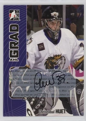 2005-06 ITG Heroes and Prospects Auto Cristobal Huet #A-CHT Auto - Image 1 of 2