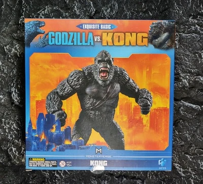 Hiya Toys Godzilla VS Kong Exquisite Basic King Kong Action Figure Complete  - Image 1 of 4