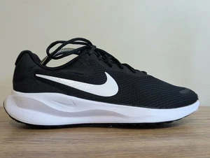 Nike Womens Revolution 7 FZ6829-001 Black Running Shoes Sneakers Size 10 W - Picture 1 of 14