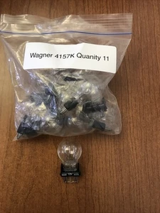 4157K Wagner Miniature Light Bulbs 12V Double Contact Wedge Quantity 11 Bulbs - Bild 1 von 5